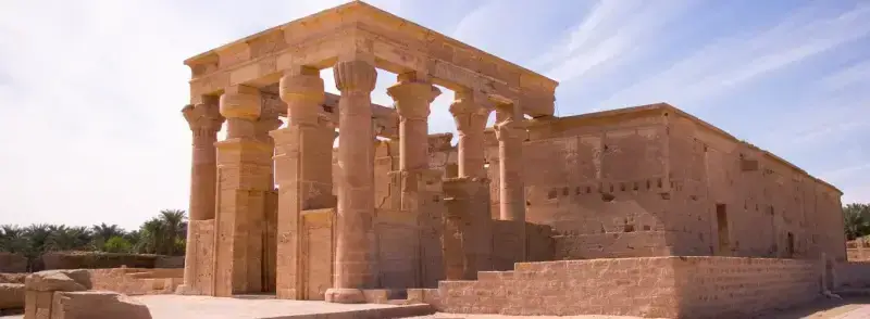 Temple of Hibis in Kharga Oasis